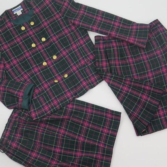 Pendleton Three Piece Skirt and Shorts Set Vintage - Picture 1 of 11